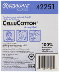 Graham Cellucotton Beauty Coil closeup highlights soft, absorbent fibers ideal for manicures.