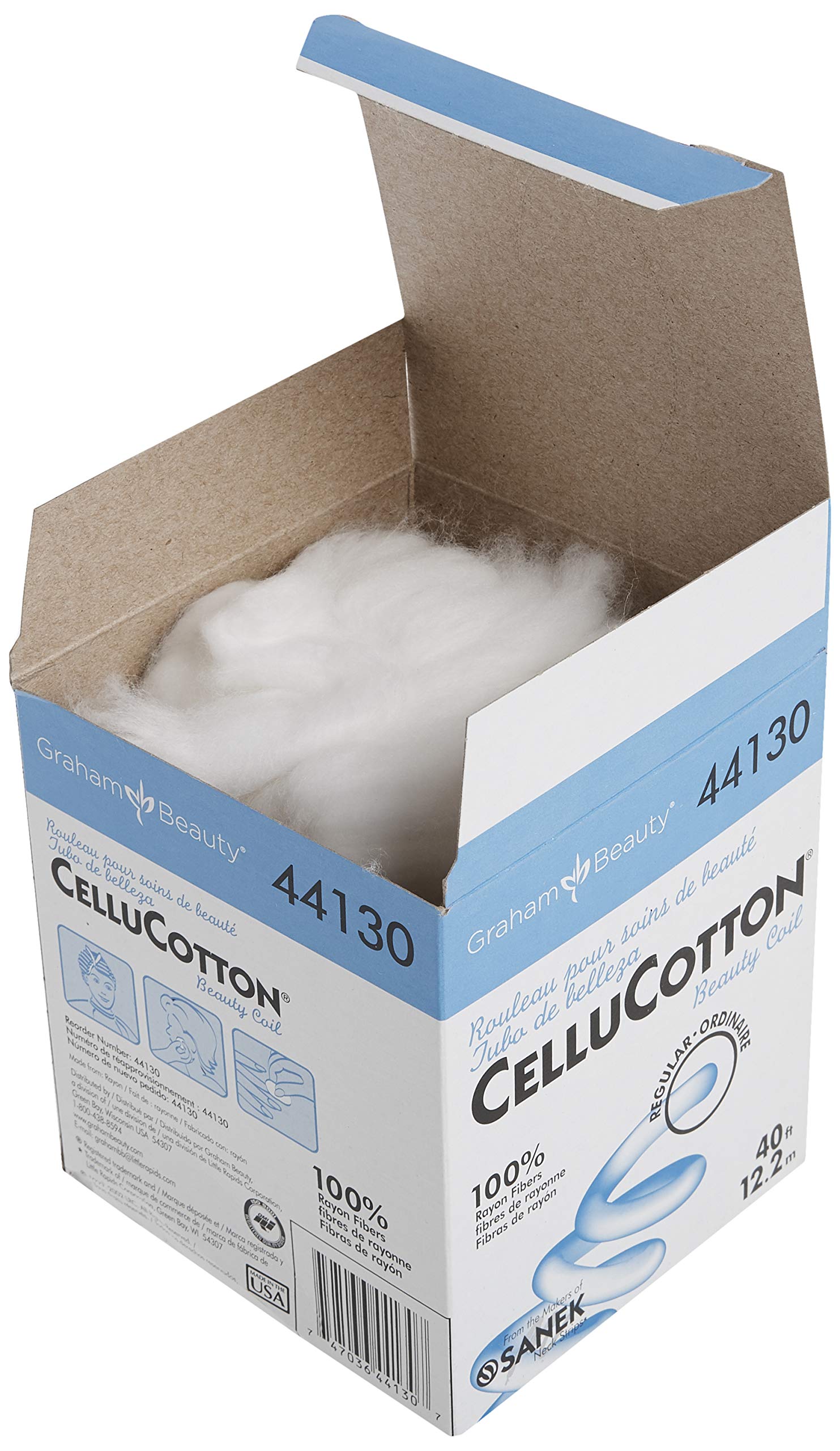 Graham Cellucotton Beauty Coil Regular in-salon use shows absorbent, gentle contact.