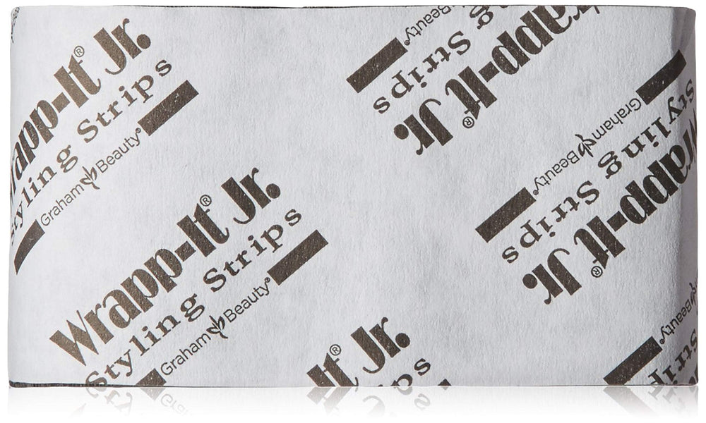 Graham Famis Wrapp-It strip neatly laid flat, ready for quick styling prep