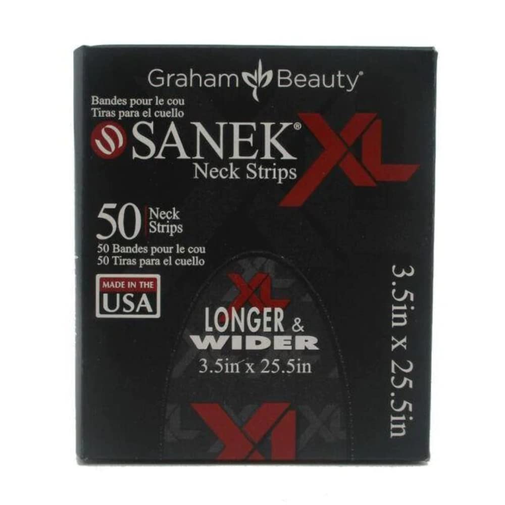 Graham SANEK XL neck strips use soft material for comfortable coverage during procedures.