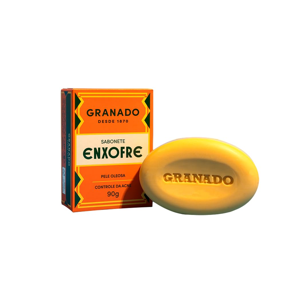 Granado Jabón de Azufre - barra para piel limpia y suave.
