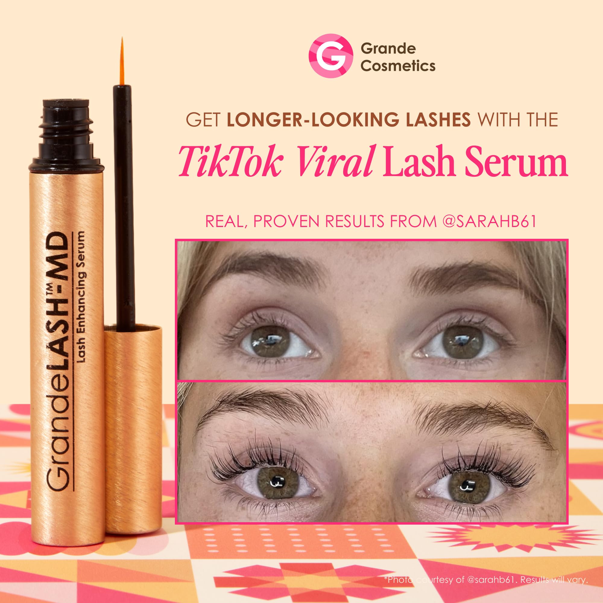 GrandeREPAIR tube conditions and strengthens for softer, healthier-looking lashes