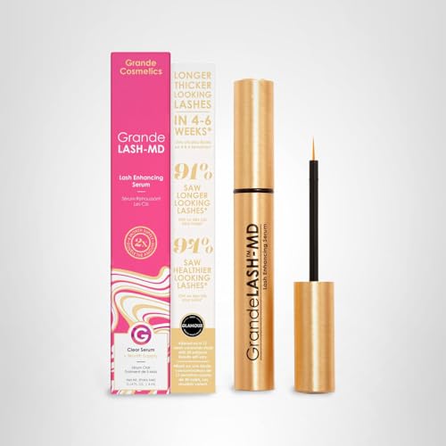 GrandeLASH-MD before-and-after style lashes concept.