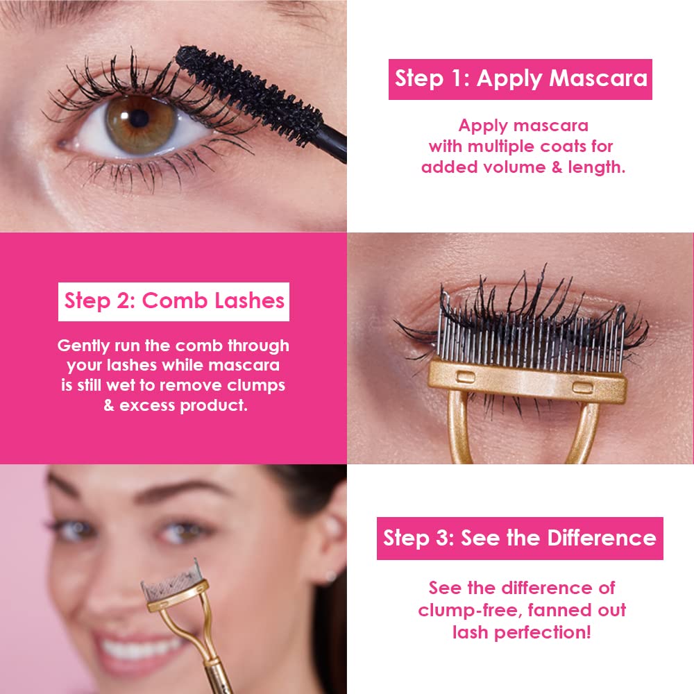 GrandeLASH-SEPARATOR used before mascara to prep lashes for even application.