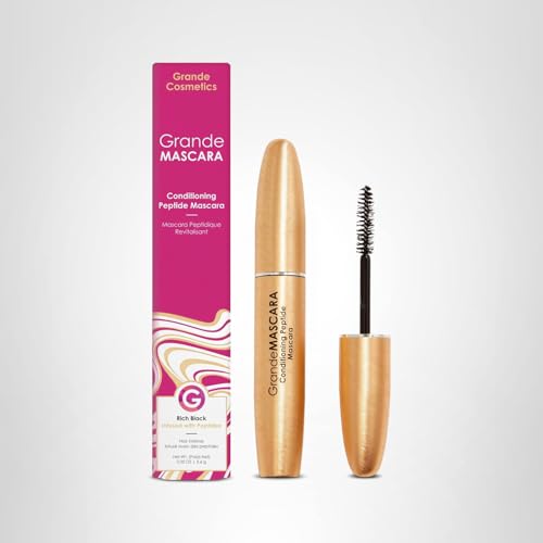 GrandeMASCARA before after lashes illustrating visible fullness and length