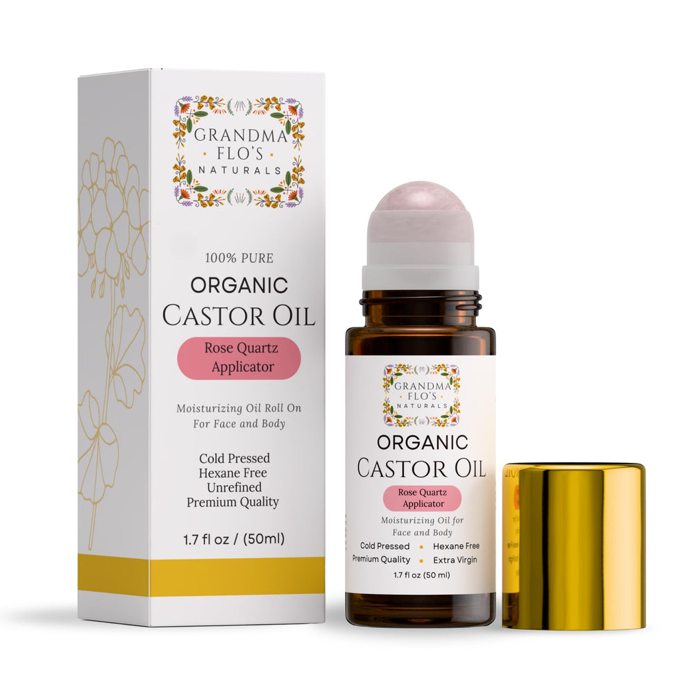 Grandma Flo's Naturals castor oil is cold-pressed, hexane-free, and unrefined.