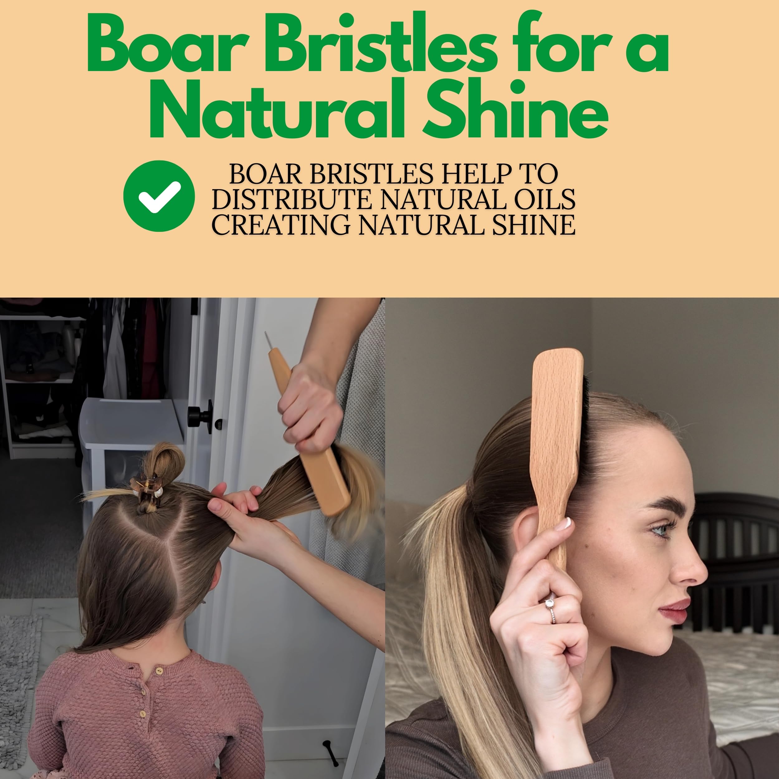 GranNaturals ergonomic handle ensures comfortable styling sessions