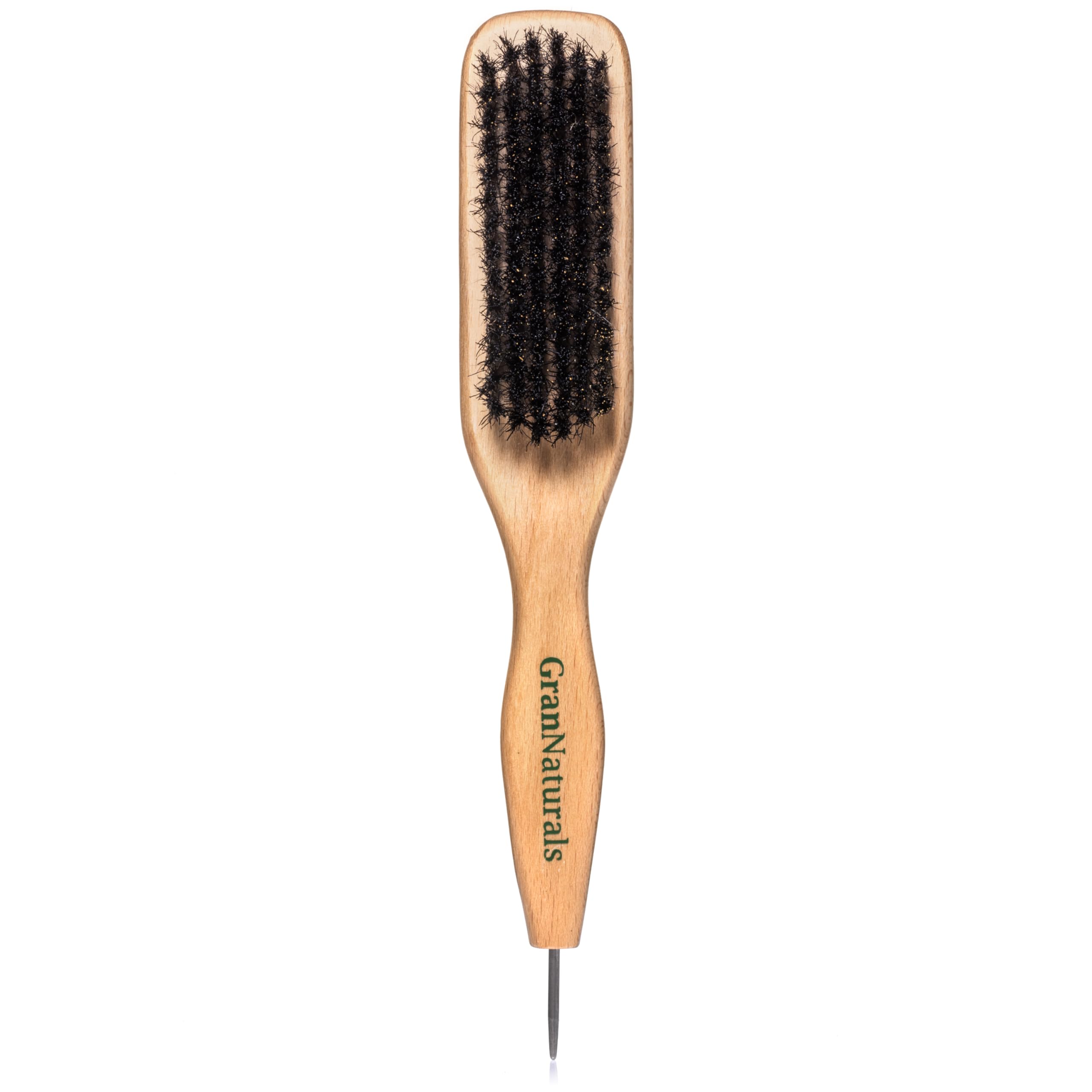 GranNaturals smoothing brush for a precise middle-part and clean sectioning at home