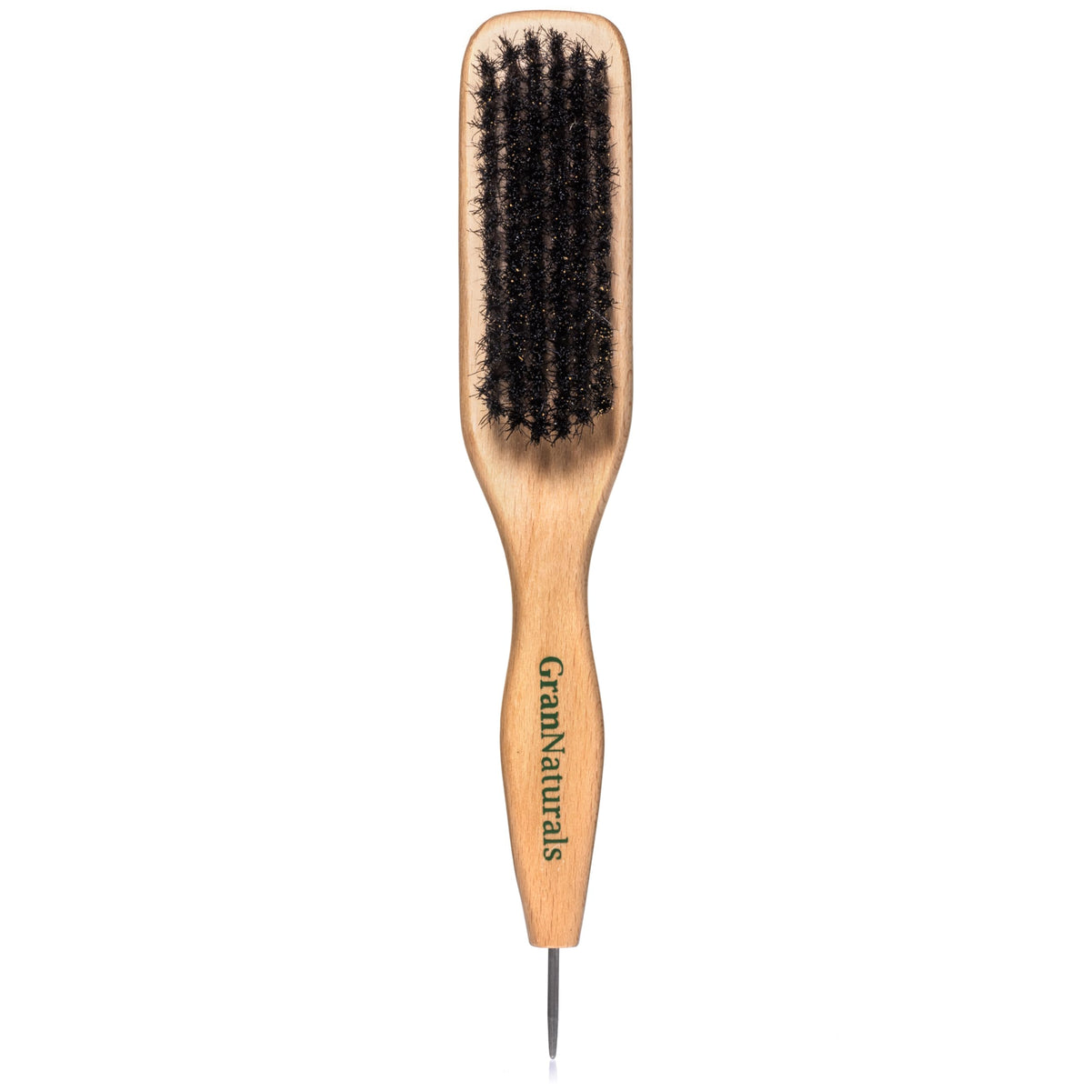 GranNaturals smoothing brush for a precise middle-part and clean sectioning at home