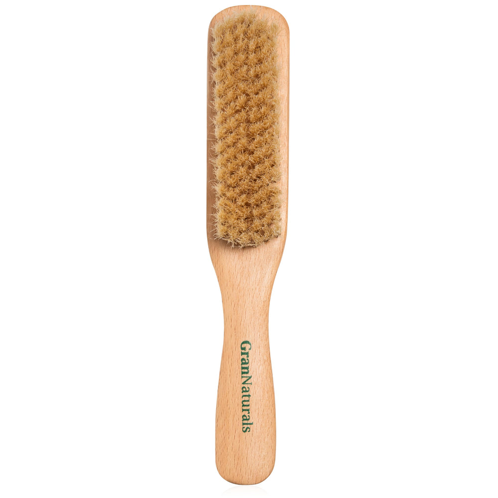 GranNaturals soft bristles detangle and add subtle shine for everyday grooming