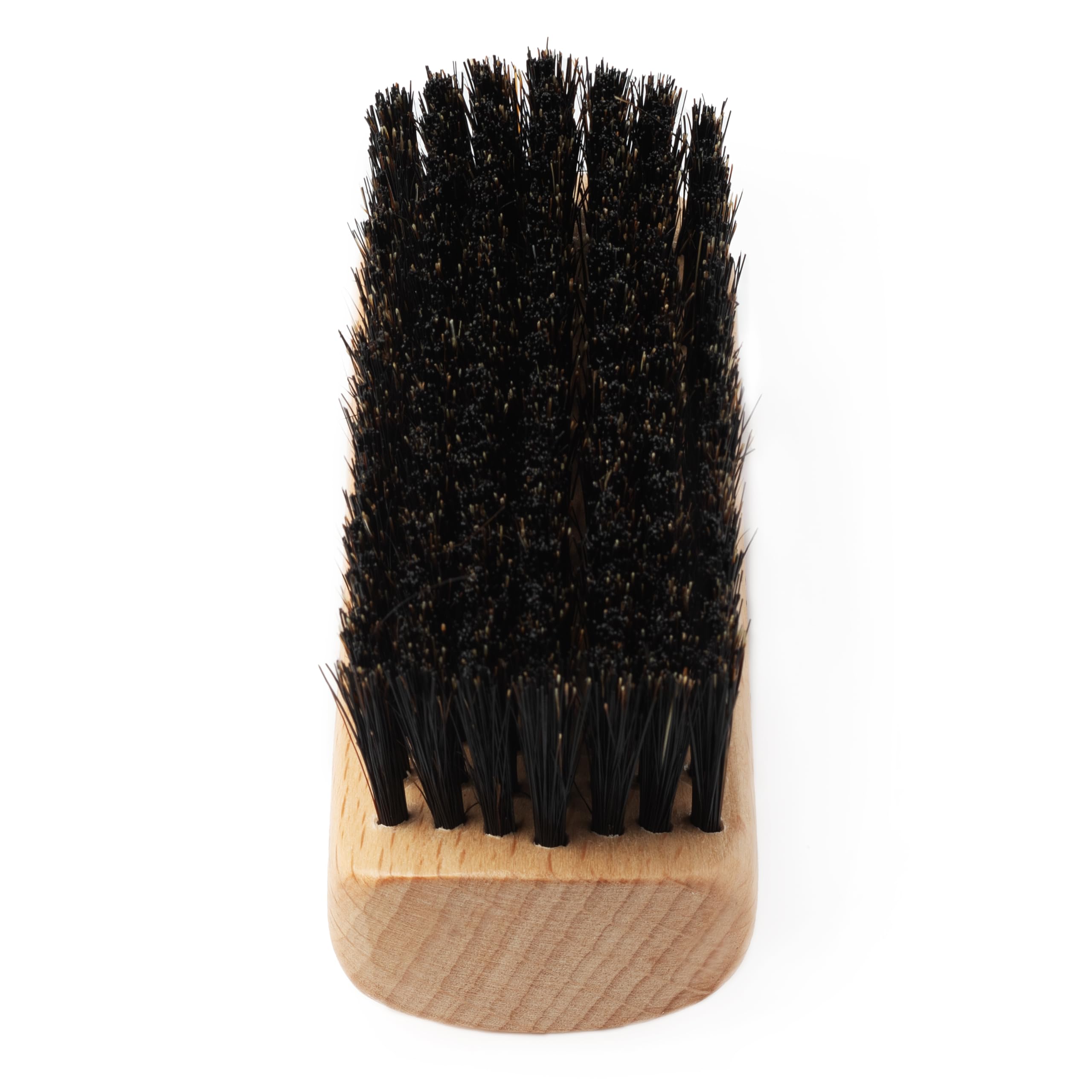 GranNaturals soft-medium bristles close-up shows gentle yet effective oil distribution.