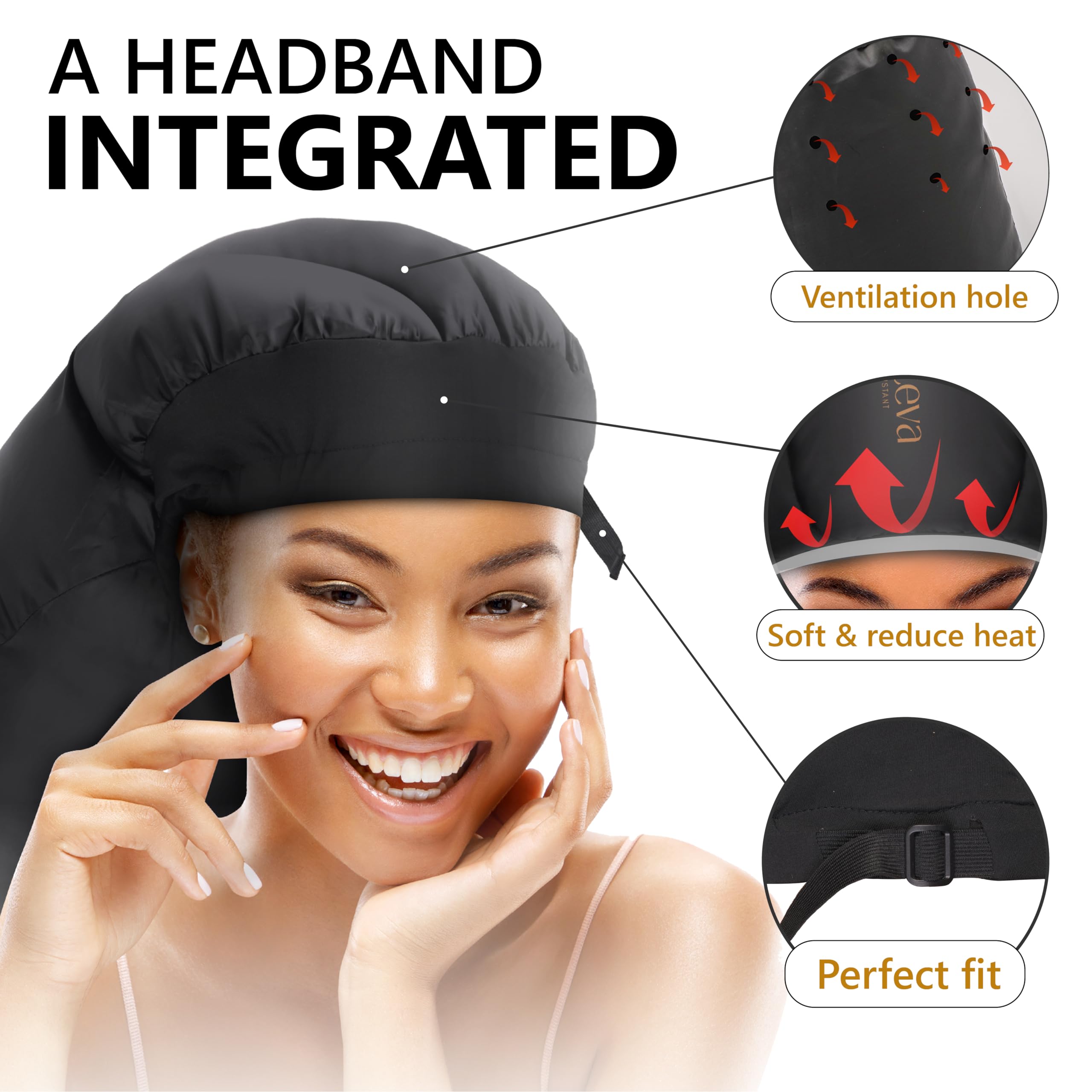 Granteva long hose supports convenient connections to most hair dryers.