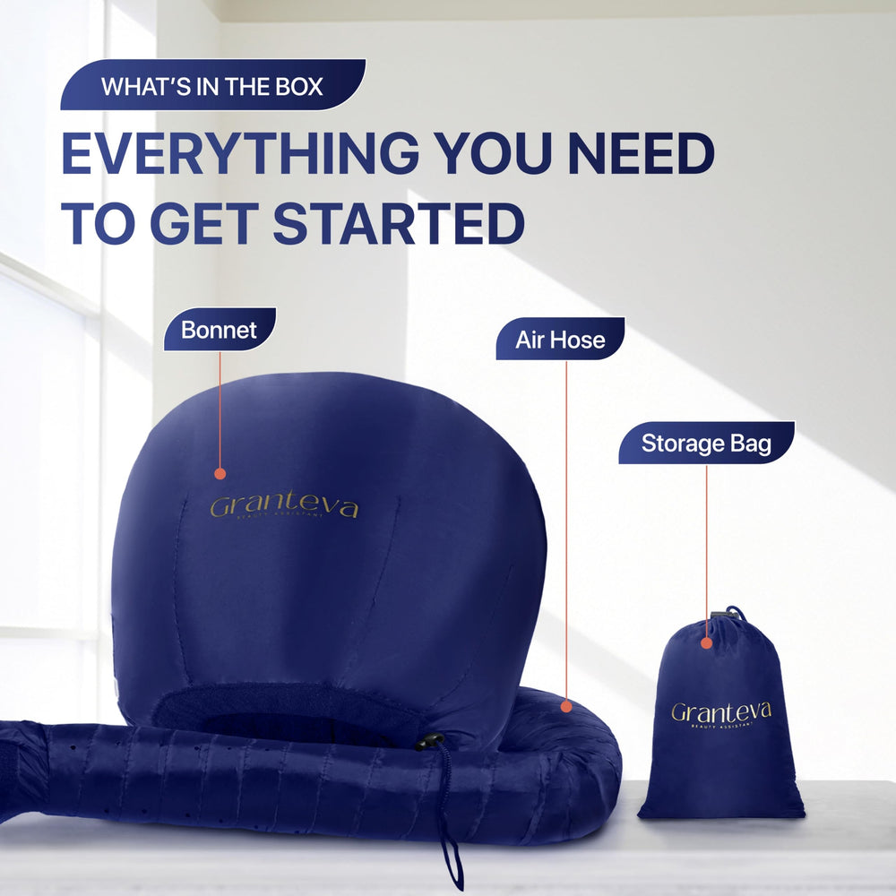 Granteva makeup friendly drying session enables multitasking during drying