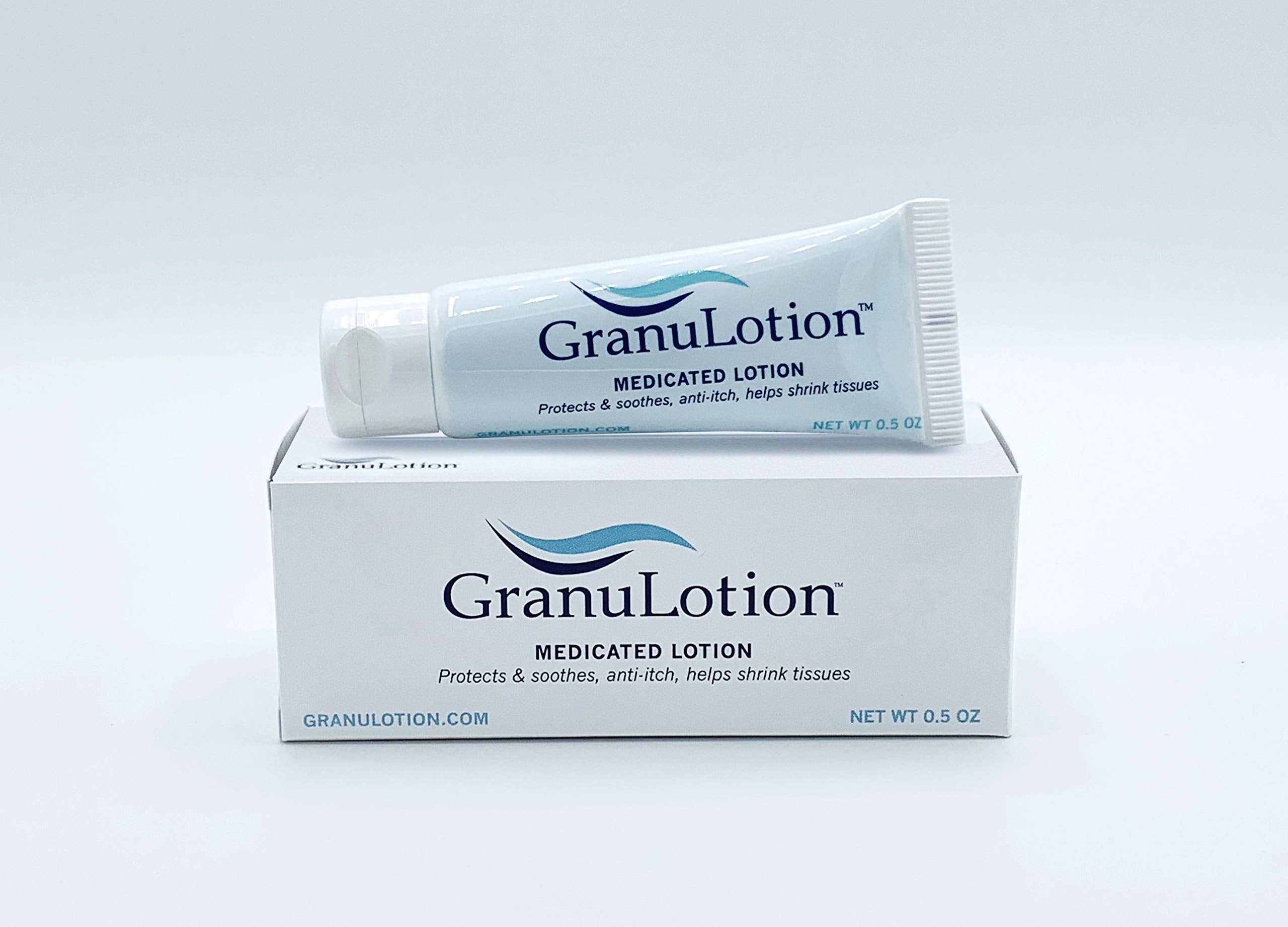 GranuLotion Loción Medicada, piel receptiva: sensación calmante cotidiana.