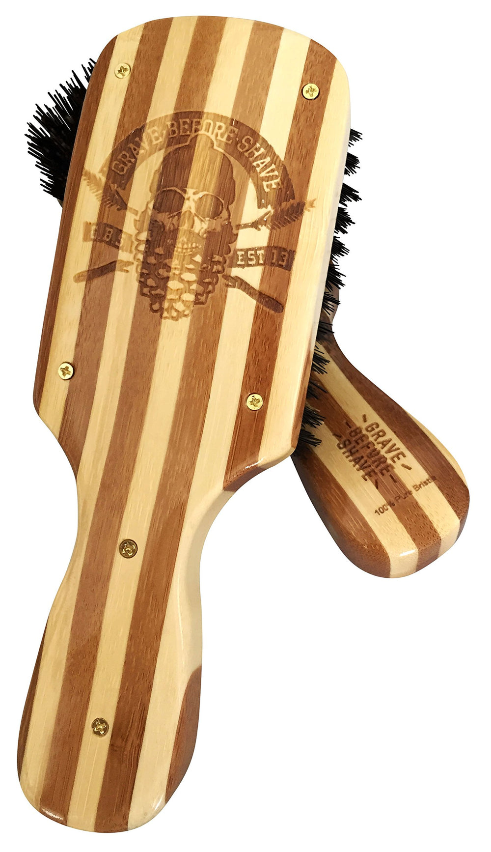 Grave Before Shave bamboo handle for lightweight, eco-friendly grooming