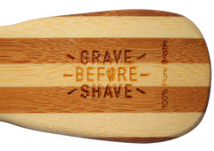 Grave Before Shave wild boar bristles distribute oil evenly