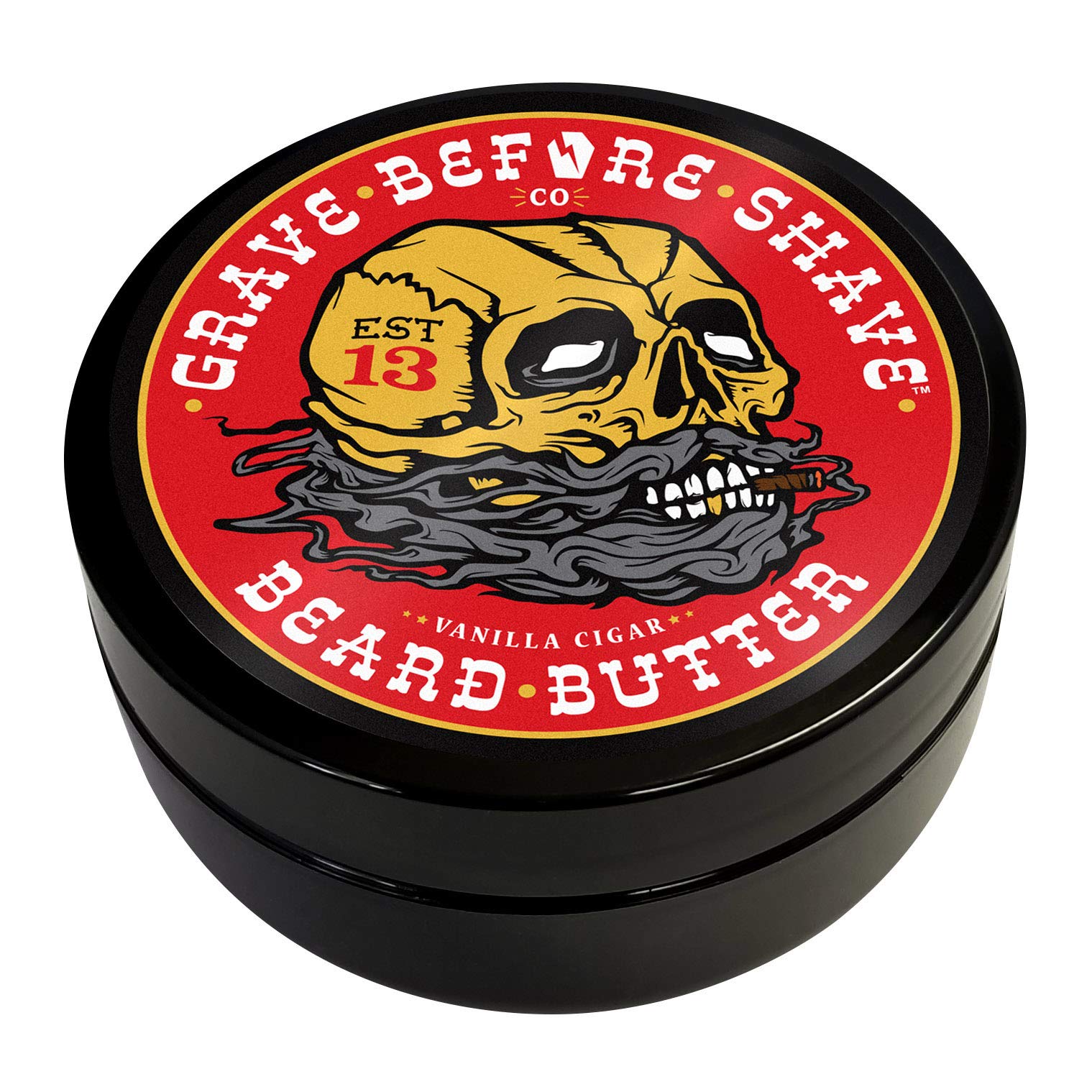 Grave Before Shave beard butter being applied for smooth grooming
