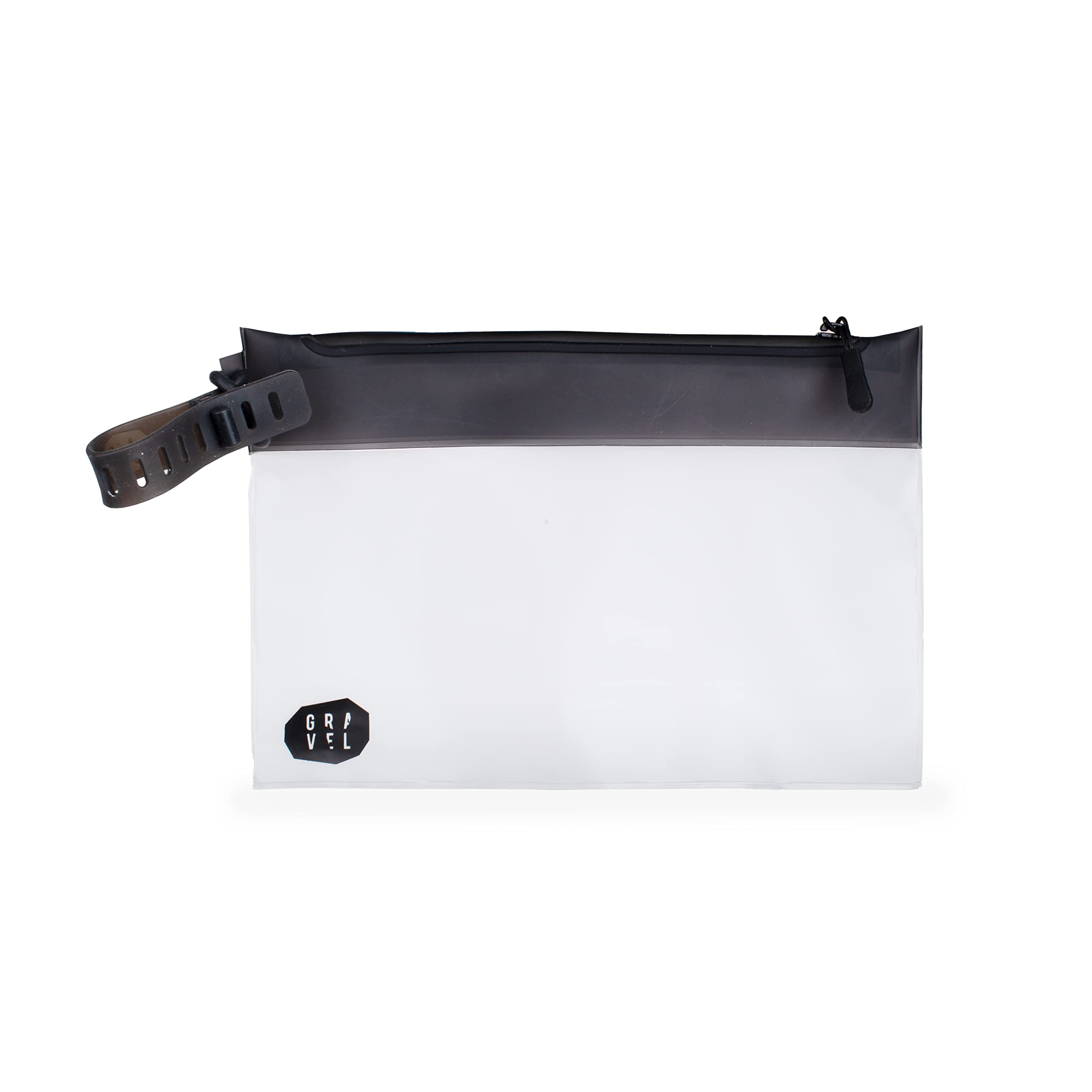 Gravel The Pouch: TSA clear quart bag for quick security checks