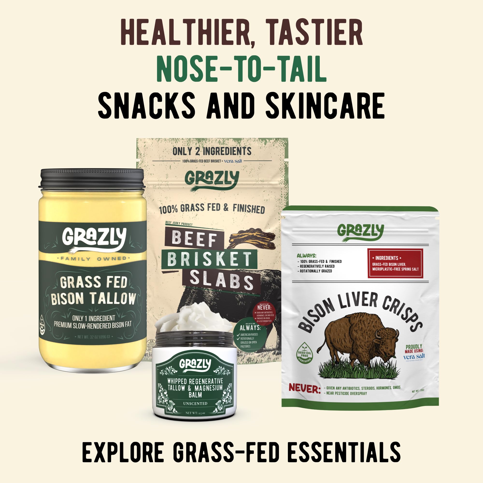 Grazly balm applied to hands and feet for dry patch relief