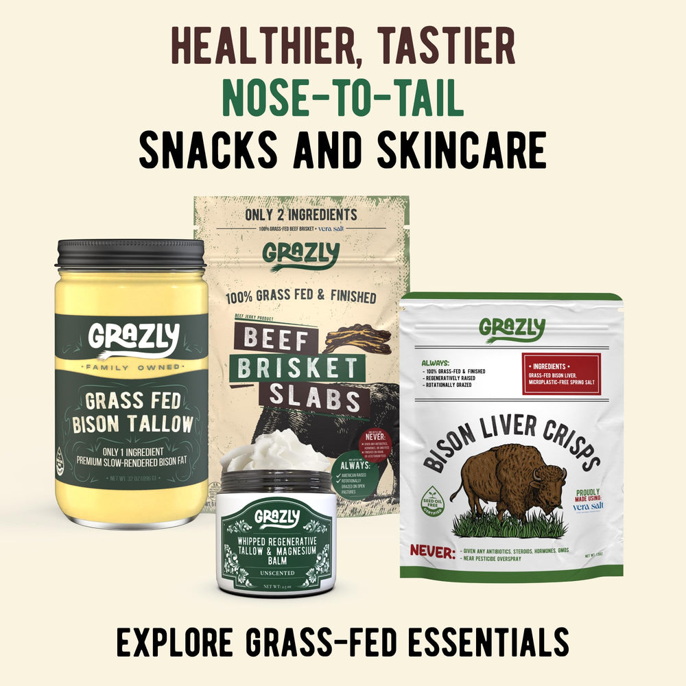 Grazly balm applied to hands and feet for dry patch relief