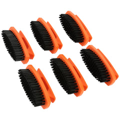 GreatNeck 19025 nail brush six pack in use for quick dirt removal