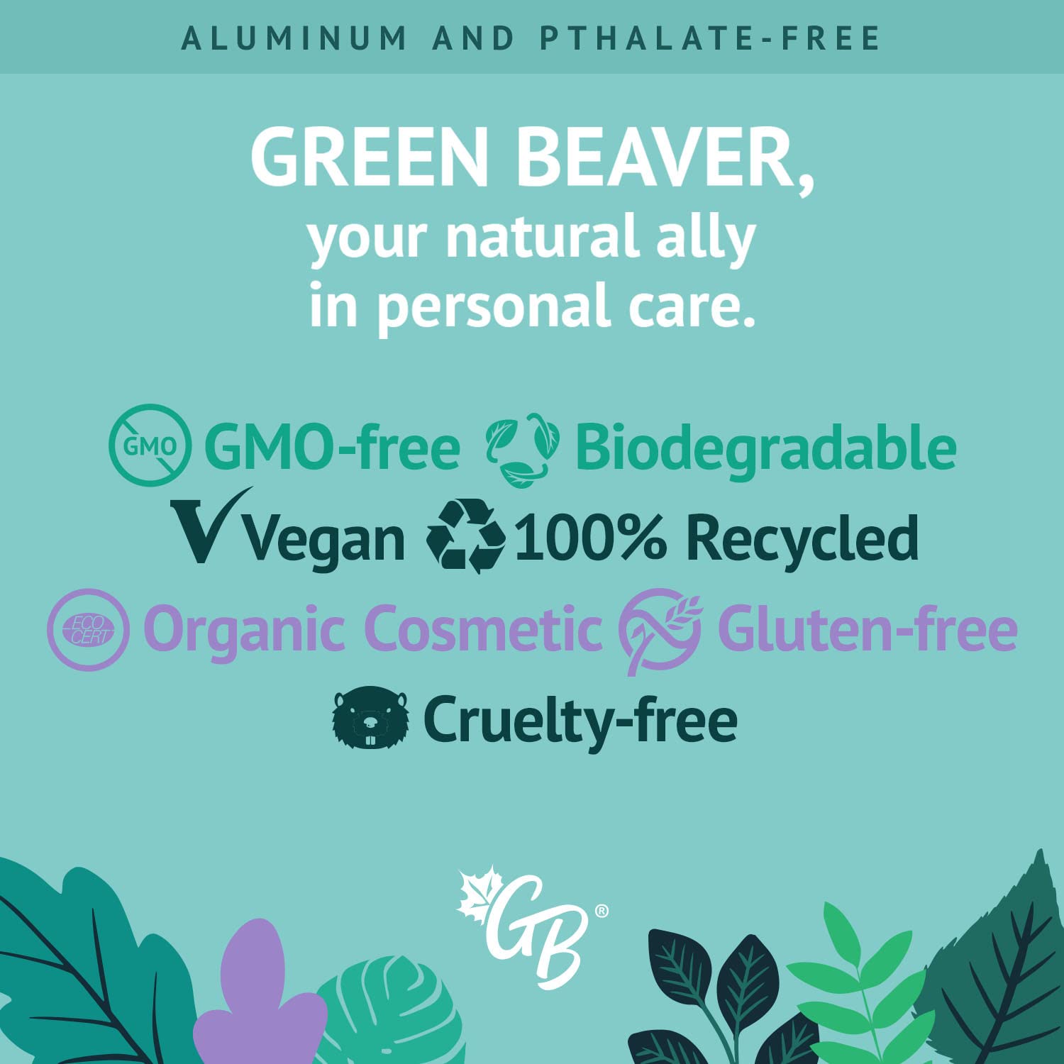 Green Beaver Bliss 24h protection against sweat and odor.