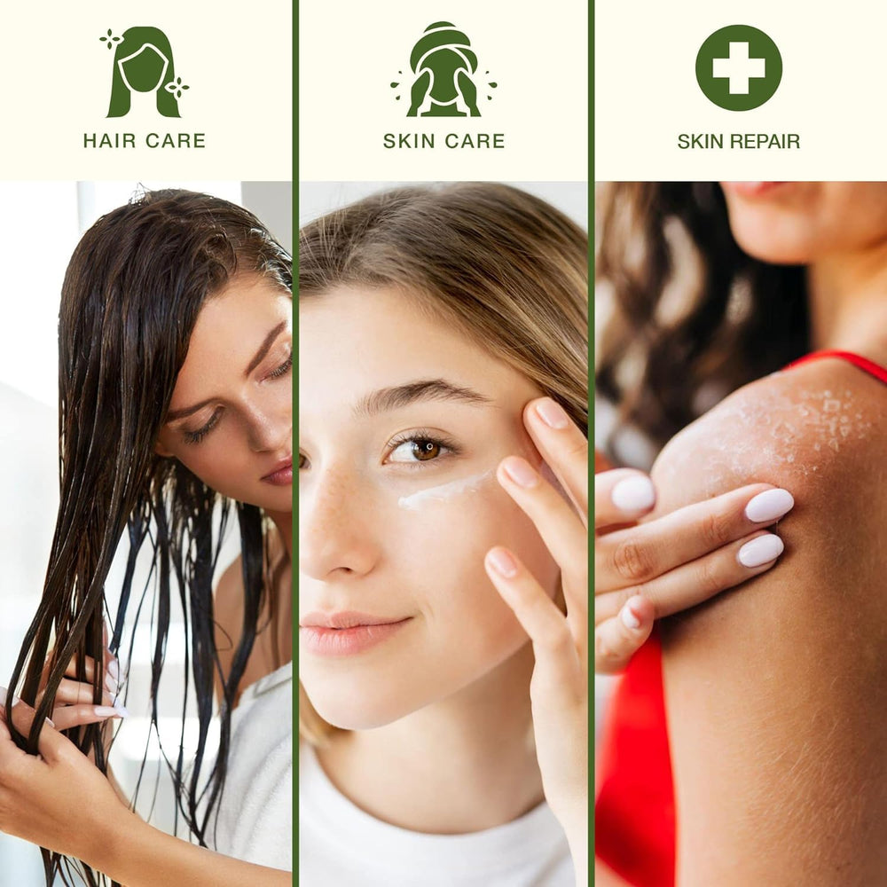 Green Leaf Naturals Aloe Vera gel uso diario, ideal para rostro, cuerpo y cabello