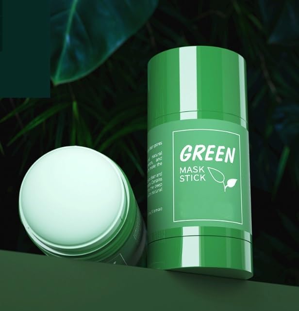 Green Mask Stick – diseño en columna para aplicación fácil