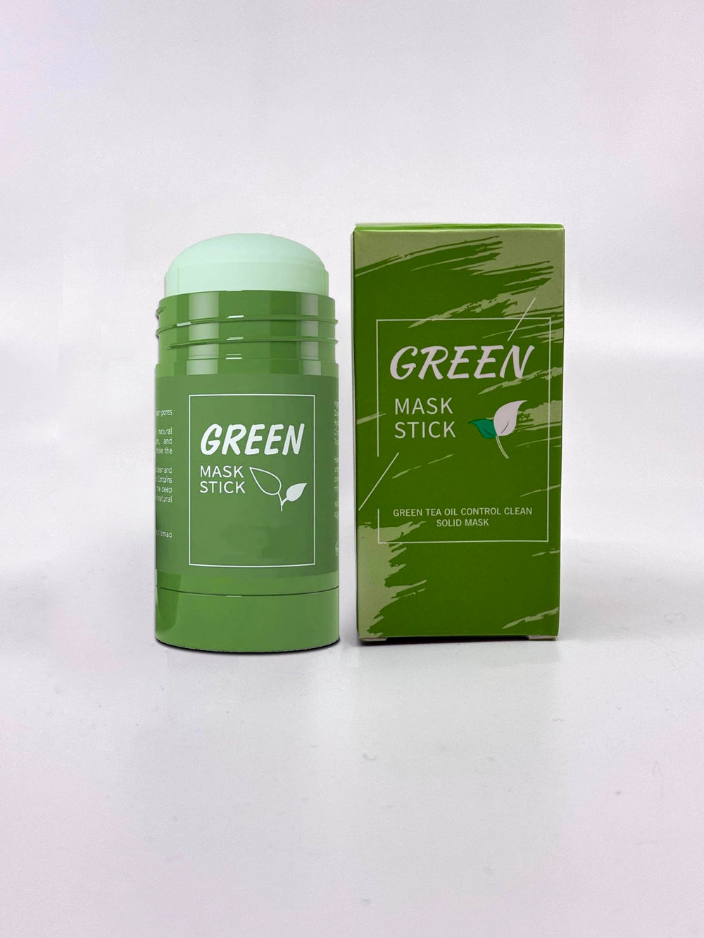 Green Mask Stick – textura suave y portabilidad