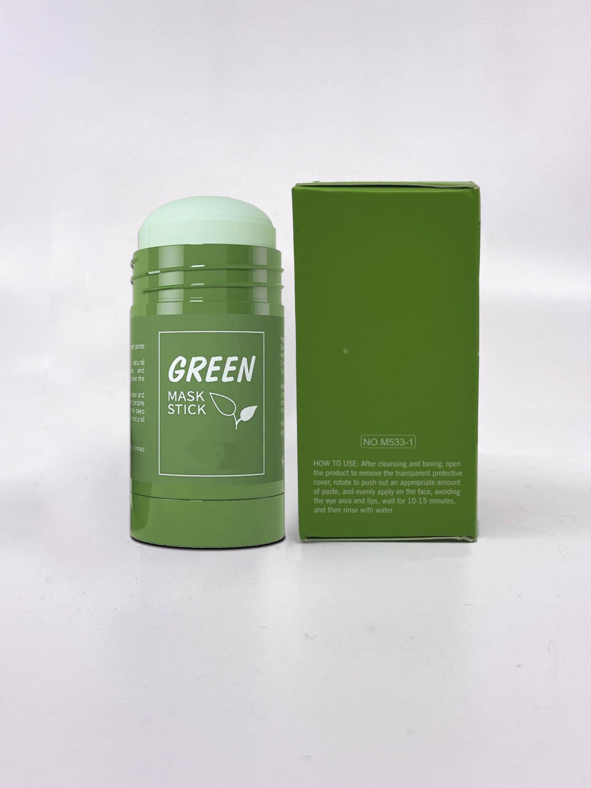 Green Mask Stick ideal para uso portátil durante viajes