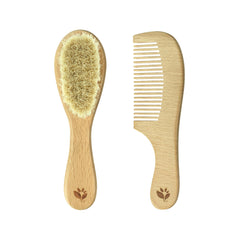 Green Sprouts Baby Brush with soft bristles for gentle grooming