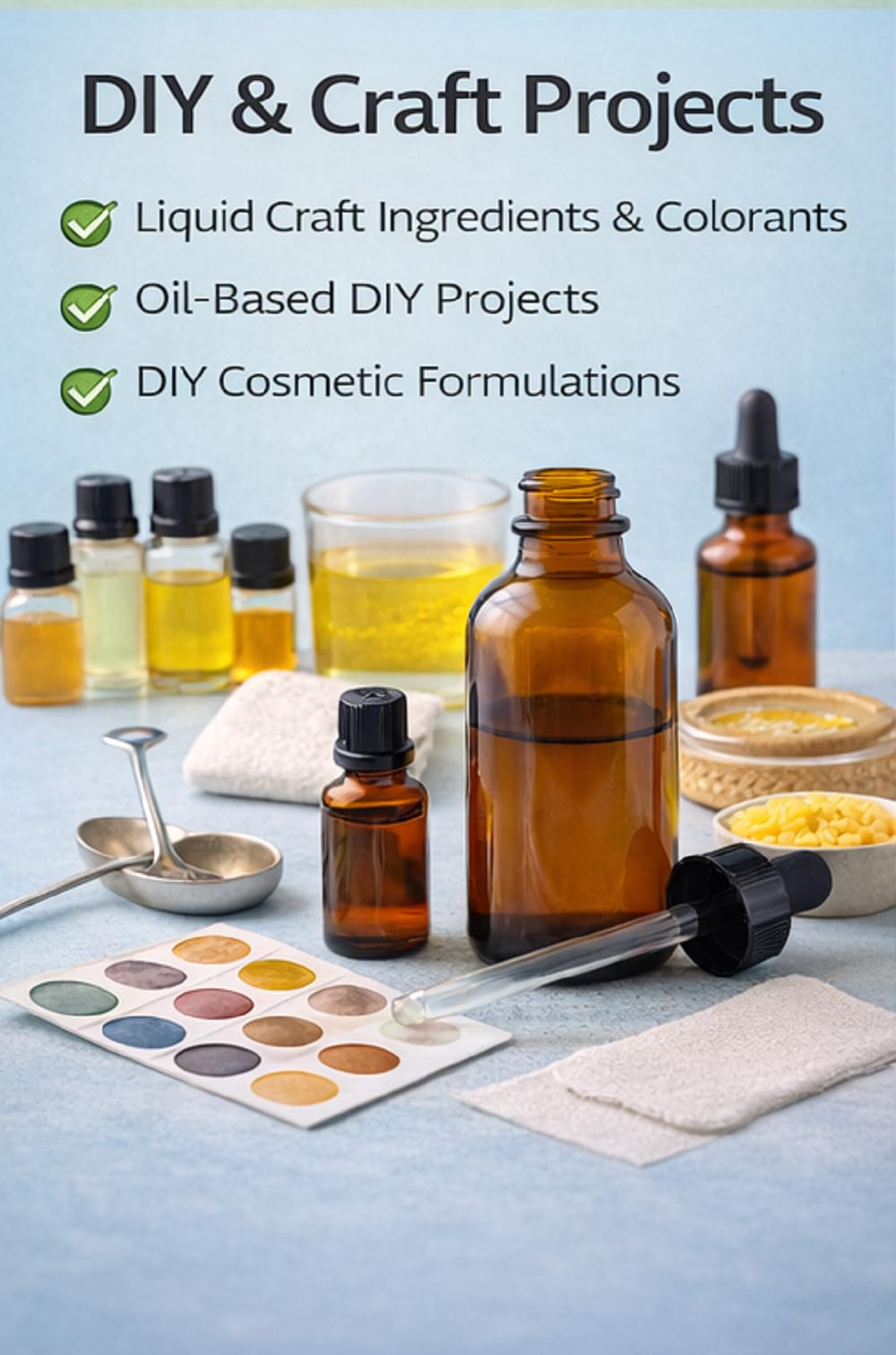 GreenHealth dropper bottle ready for DIY skincare blends and beard oils.