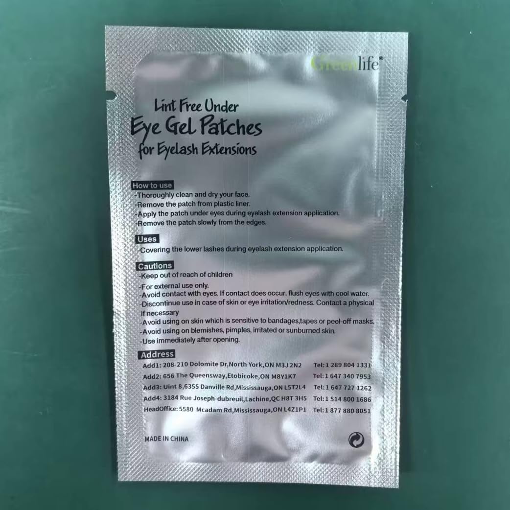 GreenLife parche ojo con ajuste Flex-Form para todas las formas de ojos