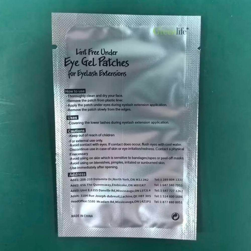 GreenLife parche ojo con ajuste Flex-Form para todas las formas de ojos