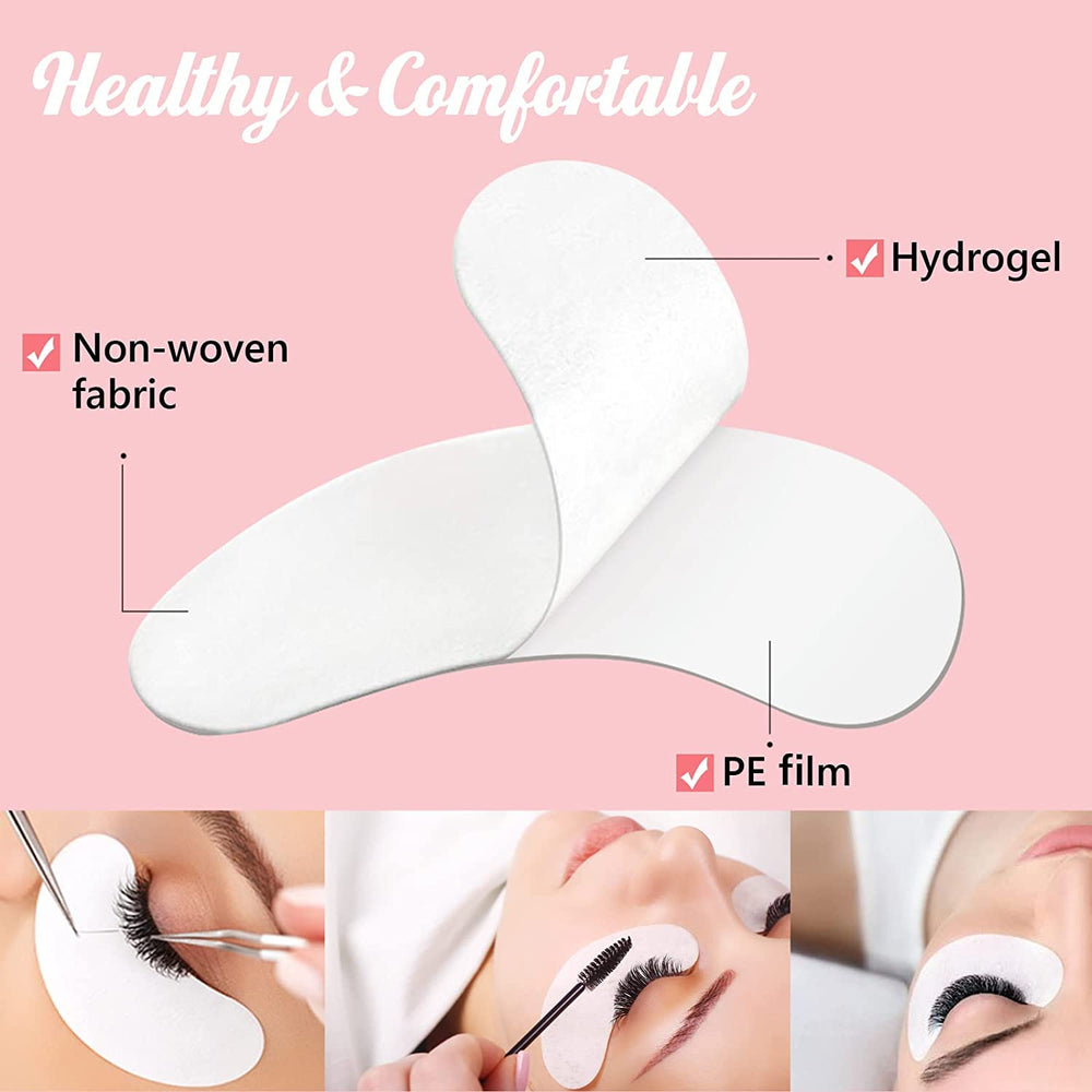 GreenLife foil-wrapped packaging keeps pads sanitary for professional lash technicians