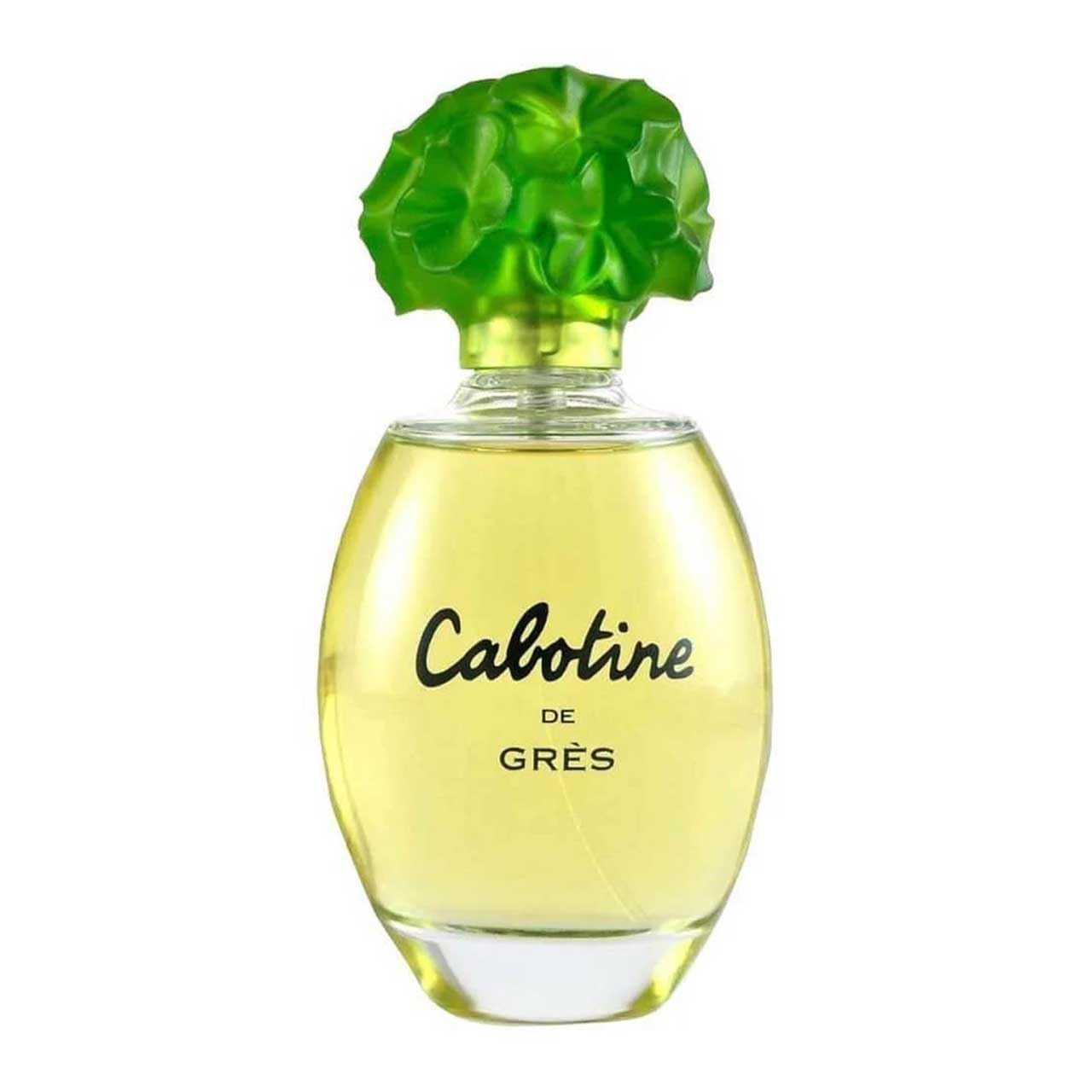 Spray action showing even mist from Gres Cabotine perfume.