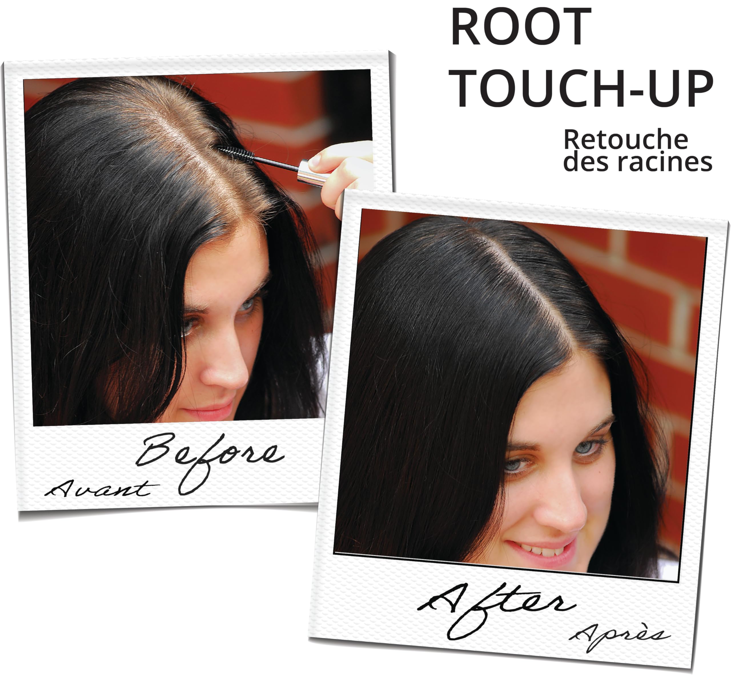 Greyfree gray roots concealed instantly for a quick between-salon refresh.
