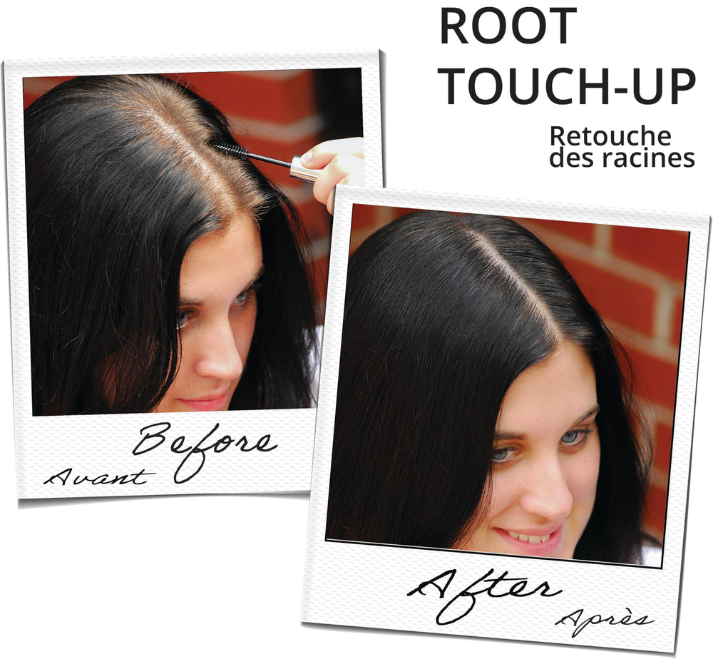 Greyfree gray roots concealed instantly for a quick between-salon refresh.