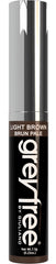 Greyfree root touch up hair mascara showing instant gray root concealment with natural finish