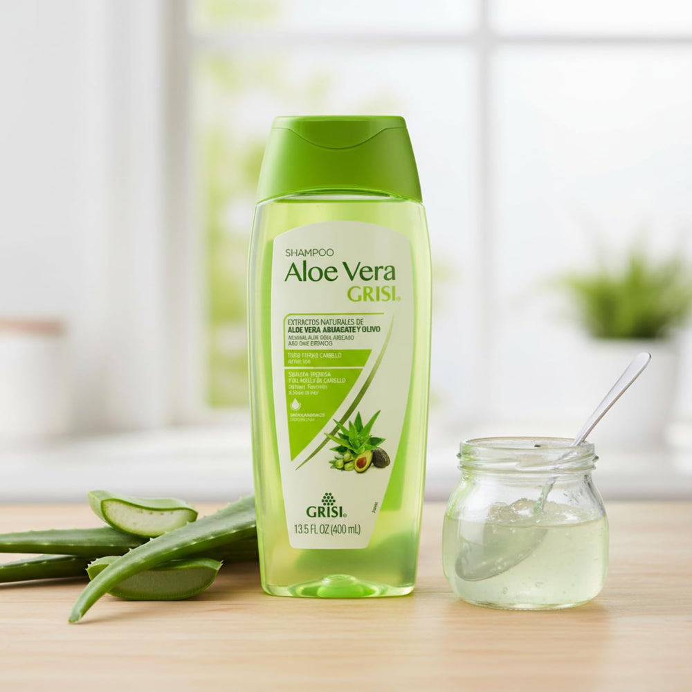 Grisi Aloe Vera Shampoo aroma agradable que acompaña el lavado
