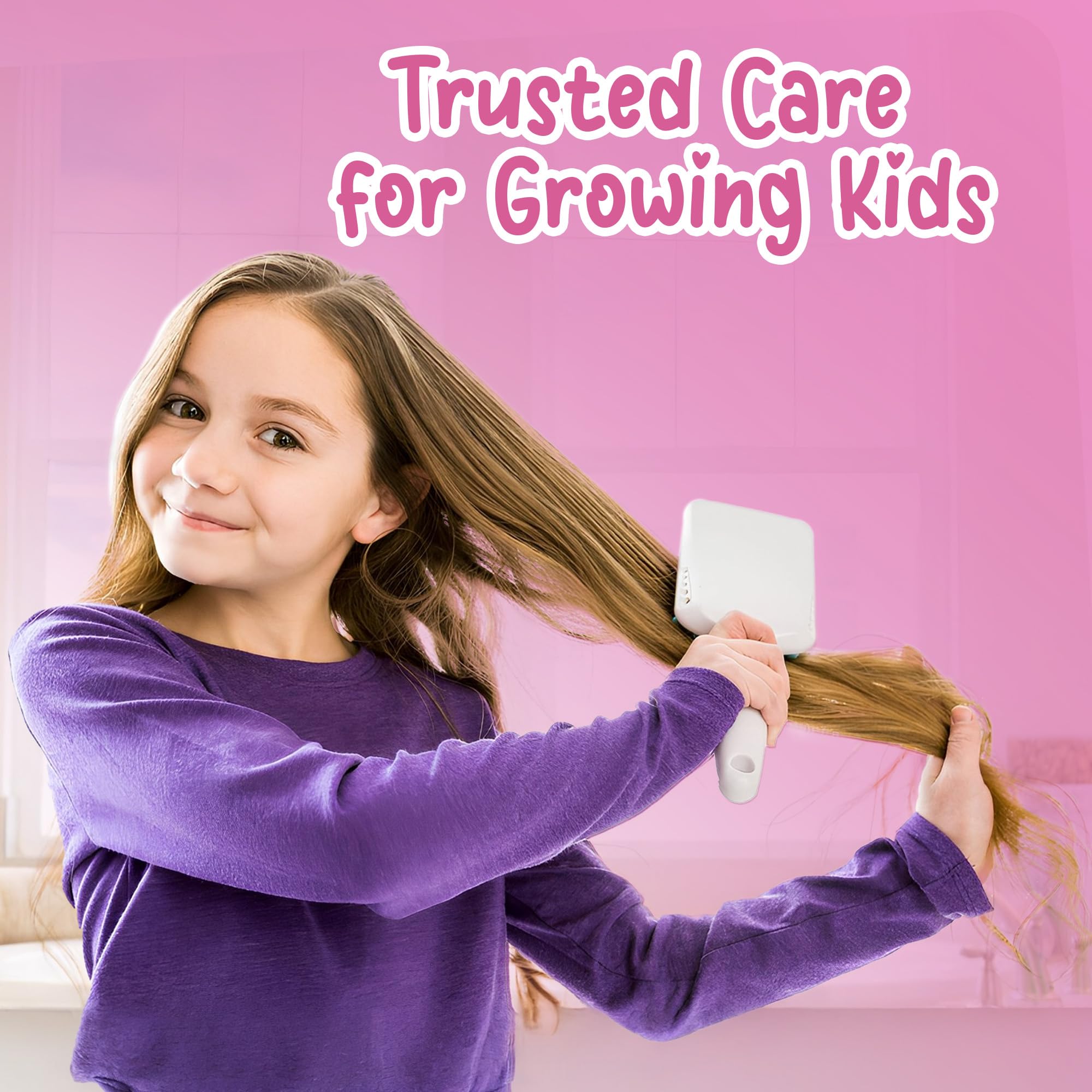 Grisi Ricitos Kids Camomila, aplicación en pelo húmedo para desenredar.