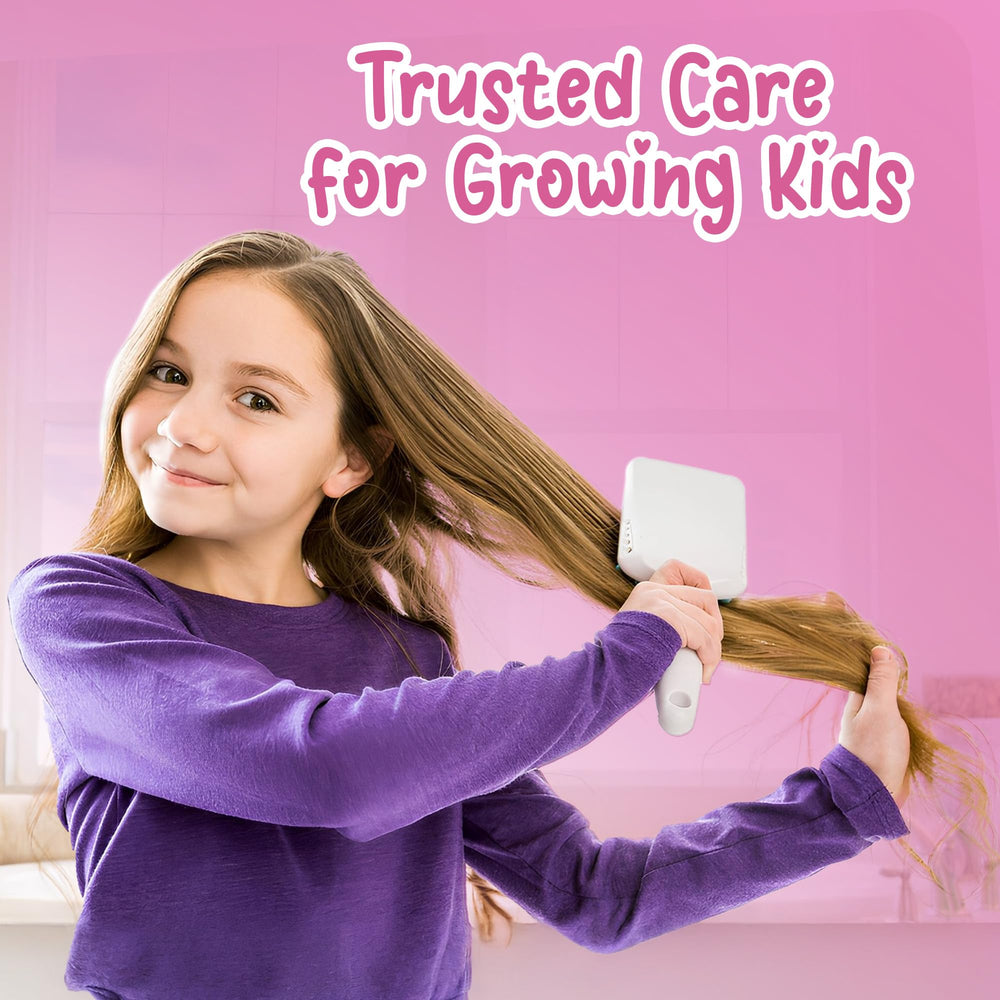 Grisi Ricitos Kids Camomila, aplicación en pelo húmedo para desenredar.