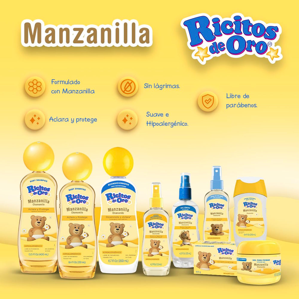 Grisi Ricitos Oro Cologne packaging box for convenient storage
