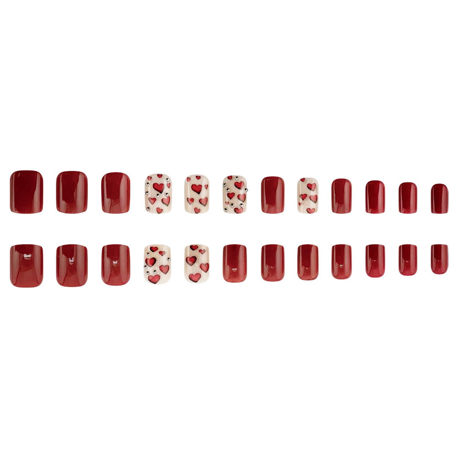 Diseño San Valentín con rhinestones GRITOSE, ideal para fiestas y citas