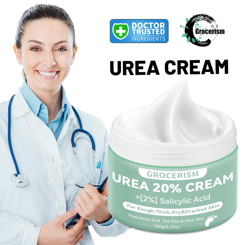 Grocerism Crema Urea 20% con salicílico, exfolia suavemente
