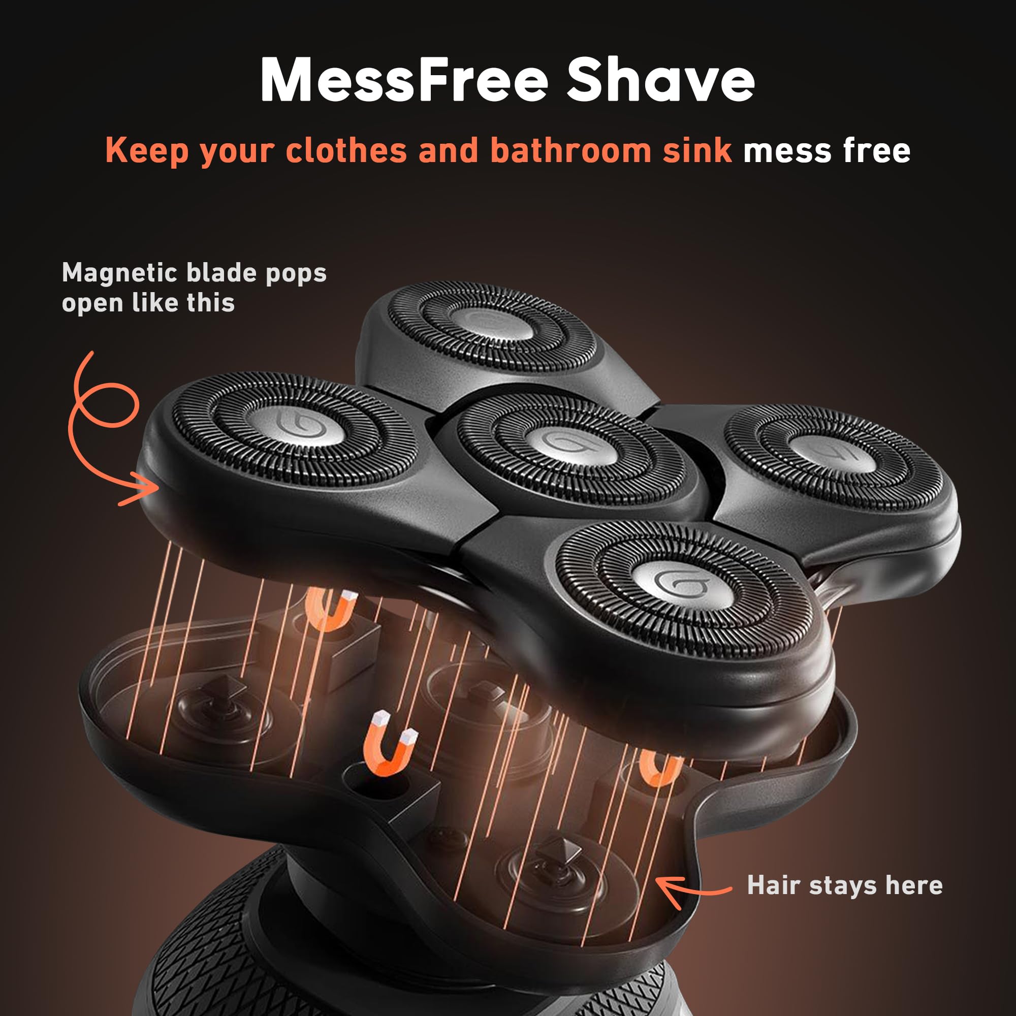 Groomie BaldiePro 2.0 refill fits seamlessly with BaldiePro head shaver.