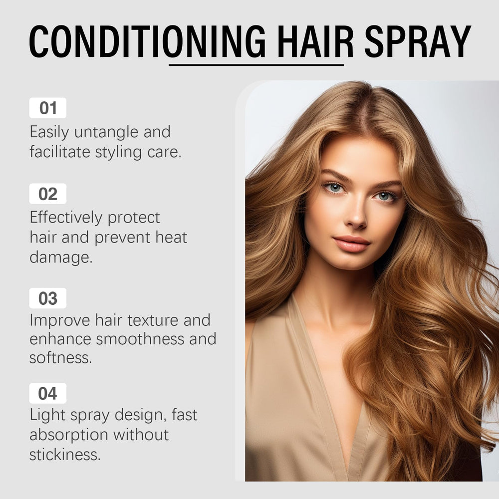 Grospe Acondicionador Primer Spray, ingredientes de almendra coco avena.