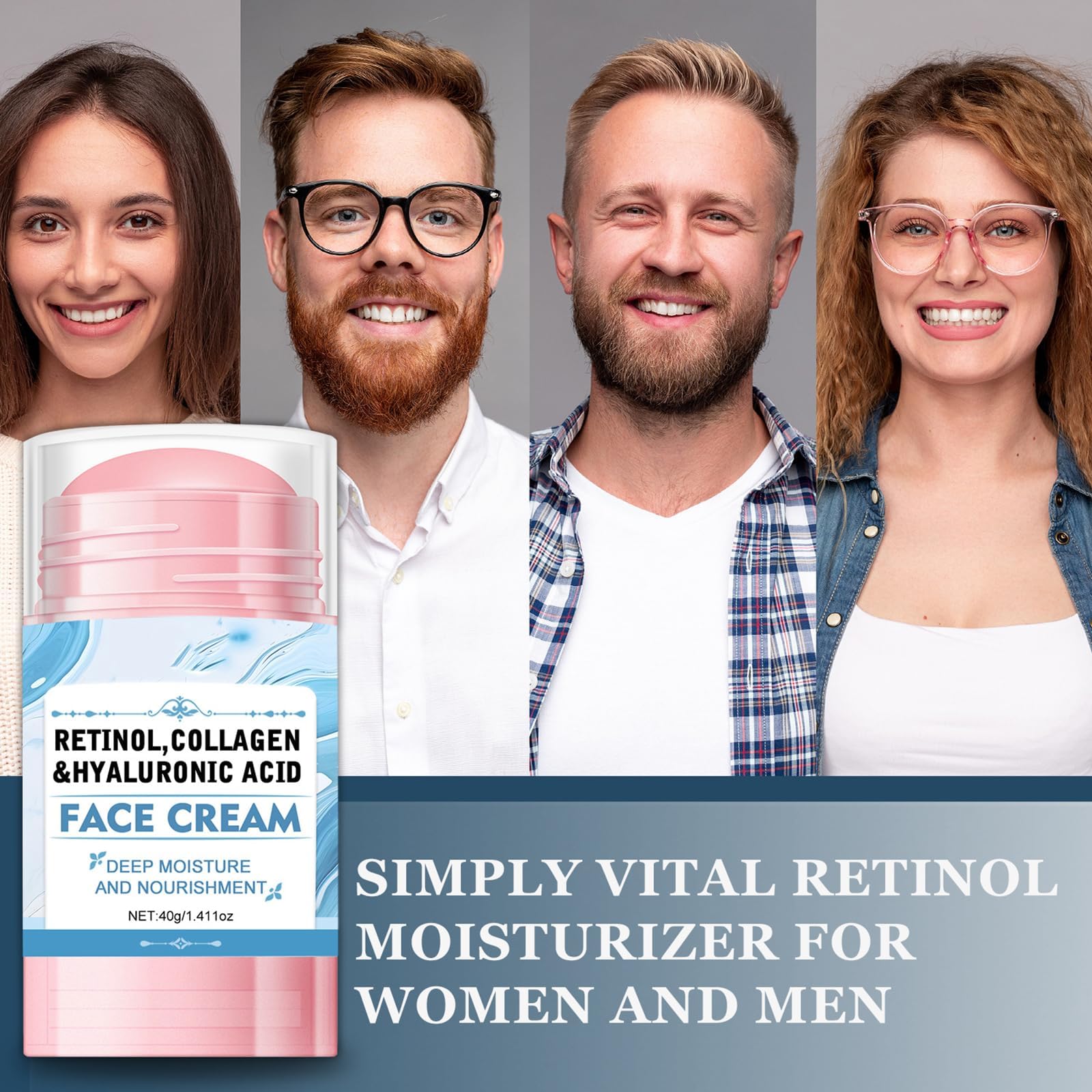 Grospe bálsamo facial stick: rostro más suave y tono uniforme.