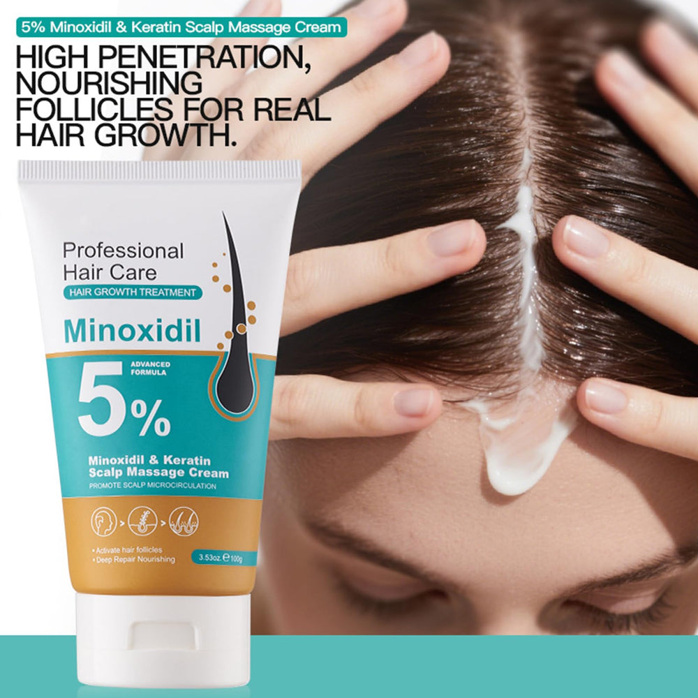 Grospe Minoxidil para cuero cabelludo, diseño de uso diario cómodo