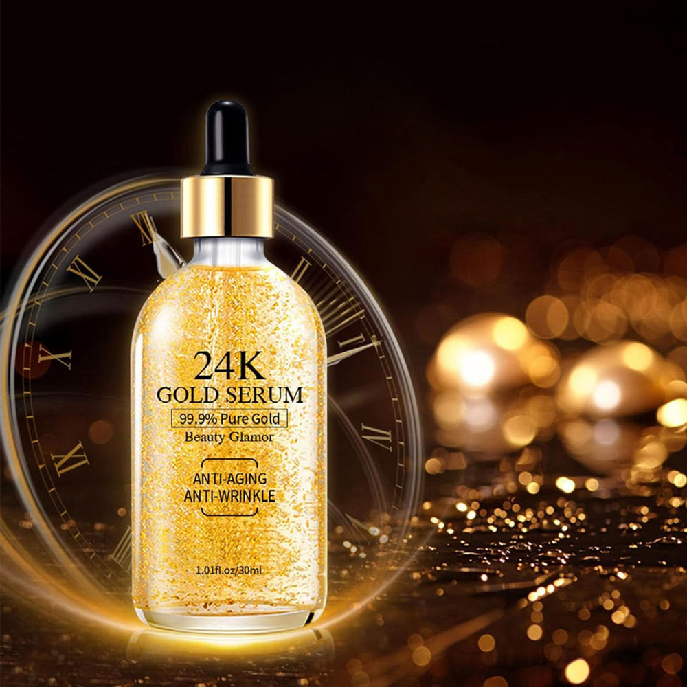 Grospe 24K Gold Serum, piel radiante tras el uso